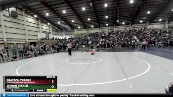 100 lbs Quarterfinal - Jerron Becker, Sons Of Atlas vs Braxton Trimble, Sanderson Wrestling Academy