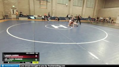 165 lbs Round 1 - Lanaya Harris, Punisher Wrestling Company vs MÃ¬chael Marker, Washington