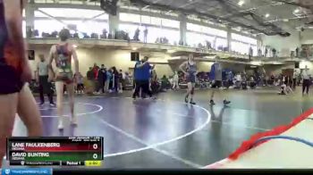 138 lbs Cons. Round 2 - David Bunting, Indiana vs Lane Faulkenberg, Indiana