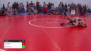 160 lbs Semifinal - Owen Brady, Columbia vs Brayden Horne, Shippensburg