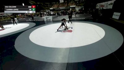 105 lbs Cons. Semis - Lauren Lopez, Legacy Wrestling Center vs Cali Gilliard, Southwest Stallions Wrestling Club