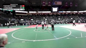 65 lbs Champ. Round 1 - Tytus Frahm, PROA vs Matthew Kaufman, GARA
