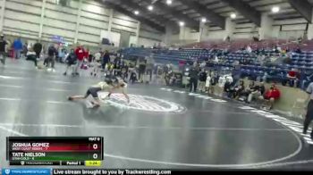 63 lbs Placement (16 Team) - Tate Nielson, Utah Gold vs JOSHUA GOMEZ, West Coast Riders