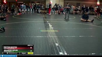 78 lbs Round 5 (6 Team) - Peyton Boston, Backyard Brawlers vs Brandon Lefler, Untouchables