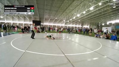 62 lbs Cons. Round 5 - Rowan Miller, Bear River Wrestling Club vs Coven Searle, South Summit Wrestling Club
