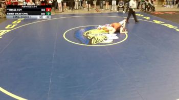 130 lbs Cons. Round 1 - Rylee Coy, Unattached vs Kenzi Milestone, Unattached