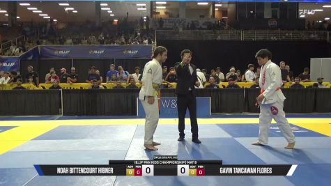 Noah Bittencourt Hibner vs Gavin Tancawan Flores 2026 Pan Kids Jiu-Jitsu IBJJF Championship