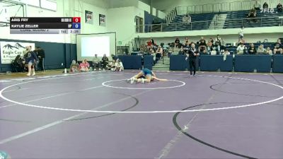 117 lbs Cons. Round 3 - Aris Fry, Big Bend Community College vs Kaylie Zeller, University Of Providence