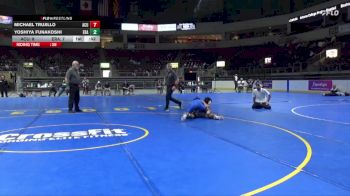 141 lbs Yoshiya Funakoshi, Embry-Riddle (Ariz.) vs Michael Trujillo, Arizona Christian University