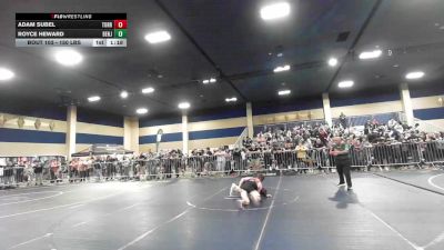 150 lbs Round Of 128 - Adam Subel, Torrey Pines HS vs Royce Heward, Benjamin Brawlers