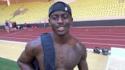 Trayvon Bromell talks pro decision, USA 4x1, and tattoos