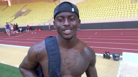Trayvon Bromell talks pro decision, USA 4x1, and tattoos