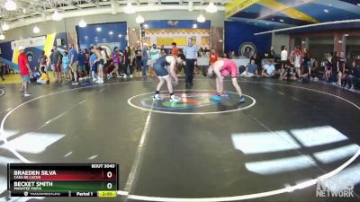 145 lbs Round 2 - Braeden Silva, Casa De Lucha vs Becket Smith, Manatee Mafia