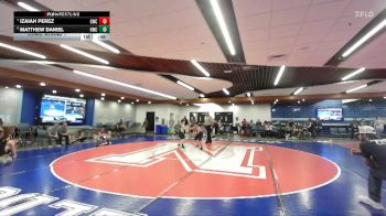 85+ Cons. Round 1 - Matthew Daniel, Hawk Wrestling Club vs Izaiah Perez, Grizzly Wrestling Club