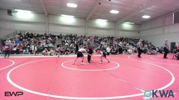 61 lbs Rr Rnd 2 - Jones Myers, Checotah Matcats vs Tracen Goins, G3 Grappling