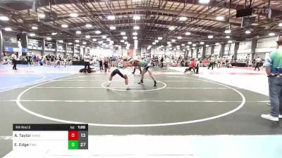 182 lbs Rr Rnd 2 - Abrahm Taylor, All American Wrestling Club vs Elijah Edge, Felix Wrestling Academy Black