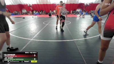 142-142 A Round 2 - Jay Rahm, Pequot Lakes/Pine River Backus Roadcrew vs Eli Domeier, WCAABE Knights