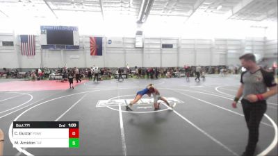 80 lbs Rr Rnd 5 - Camiel Guizar, Powerline Wrestling vs Mackenzie Amidon, TUF California Wr Ac