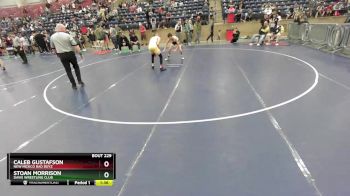 113 lbs Quarterfinal - Caleb Gustafson, New Mexico Bad Boyz vs Stoan Morrison, Davis Wrestling Club