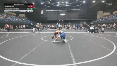 133 lbs Cons. Round 4 - Ben Walsh, Grand View (Iowa) vs Ezequiel Valadez, Texas Wesleyan