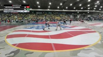 120 lbs Champ. Round 1 - Bode Minder, Pierre Wrestling Club vs Beckham Zachmeier, MATPAC Wrestling