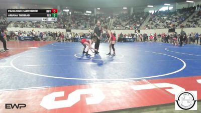101 lbs Consi Of 4 - Melina Owens, Moore JH vs Zoey Vaughn, Collinsville Junior High