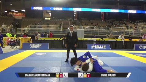 Evan Alexander Herrman vs Bain B. Hughes 2025 Pan Jiu Jitsu IBJJF Championship