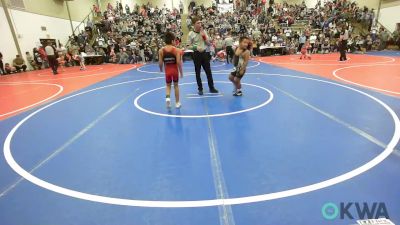 Quarterfinal - Zane Colston, Salina Wrestling Club vs Noe Izaguirre, Hilldale Youth Wrestling Club