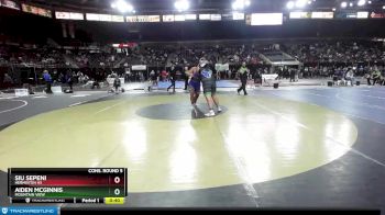 285 lbs Cons. Round 5 - Siu Sepeni, Hermiston HS vs Aiden McGinnis, Mountain View