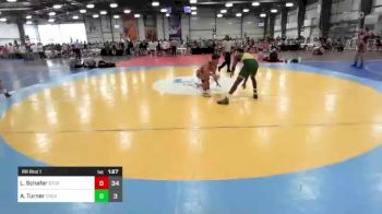 160 lbs Rr Rnd 1 - Latrell Schafer, Storm Menace vs Aaron Turner, Great Bridge