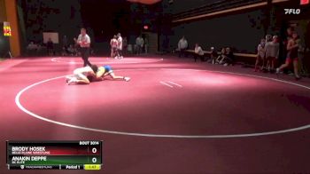 S-12 lbs Quarterfinal - Brody Hosek, Belle Plaine Wrestling vs Anakin Deppe, DC ELITE