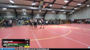 138 lbs Quarterfinal - Casen Clark, Tonasket vs Andy Garcia Lopez, Liberty Bell