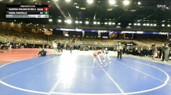 105 lbs Quarterfinal - Valentina Vitaliano De Mello, Conroe The Woodlands vs Kiera Partello, Barron G Collier