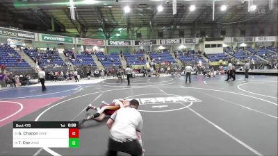 110 lbs Consi Of 16 #2 - Aaden Chacon, Greeley United vs Tiernan Cox, Windsor