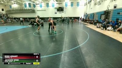 175 lbs Round 2 (3 Team) - Jackson Wind, Fossil Ridge vs Ross Leinart, Central