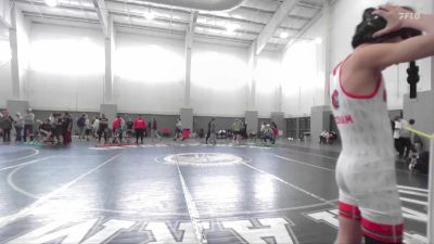 80 lbs Champ. Round 1 - Hunter Natani, Uintah Wrestling vs Burk Mecham, American Fork