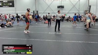 175 lbs Round 3 (8 Team) - Terry Terch, Seagull Blue vs Angle Flores, Savage WA Black