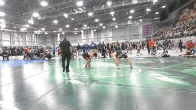 160 lbs Champ. Round 1 - Calvin Laffoon-Dustan, Siskiyou Wrestling Club vs Tucker Bushman, Liberty Warriors Wrestling Academy