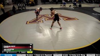 152 lbs 5th Place Match - Ian Haueter, Apple Valley vs Charles Petit, Wayzata