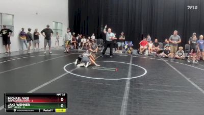 80 lbs Round 4 (8 Team) - Jake Wehner, Dirty Jersey vs Michael Vasi, Mat Warriors White