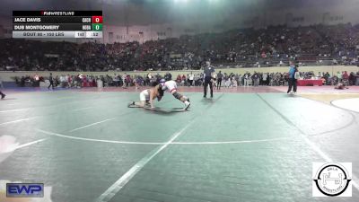 150 lbs Consi Of 64 #2 - Jace Davis, Cache vs Dub Montgomery, Hobart Bearcats