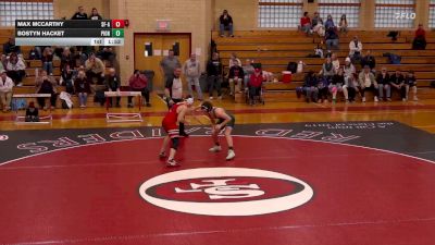 157 lbs Day 2 (showcase Match) - Max McCarthy, St. Francis A vs Bostyn Hacket, Pioneer