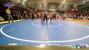 37 lbs Consolation - Ryder Scott, Verdigris Youth Wrestling vs Jackson Tackett, Morris Wrestling Association