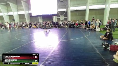 68 lbs Round 2 (4 Team) - Kanyan Grange, Bear River vs Skai Takitaki, Westlake