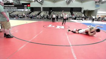 134-H lbs Consi Of 16 #1 - Ryan Khazem, Bayonne vs Tristen Hepburn, Long Branch High School