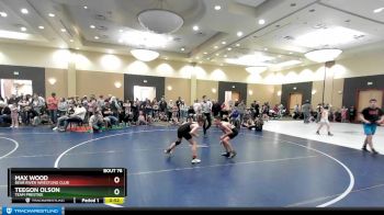 95 lbs 1st Place Match - Teegon Olson, Team Prestige vs Max Wood, Bear River Wrestling Club