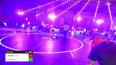 77 lbs Consi Of 4 - Logan Bekaert, Garretson vs Otto Correll, Midwest Destroyer