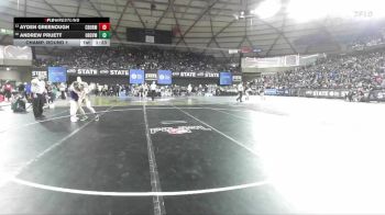 Boys 1B/2B 144 Champ. Round 1 - Ayden Greenough, Columbia (Burbank) vs Andrew Pruett, Oroville