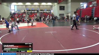 95 lbs Round 1 - Caleb Barry, Buckhorn Youth Wrestling vs Jameson Thomas, Stronghold