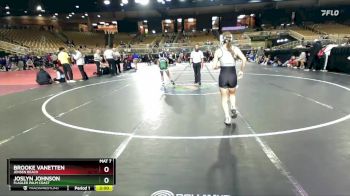 105 lbs Quarterfinal - Brooke VanEtten, Jensen Beach vs Joslyn Johnson, Flagler Palm Coast